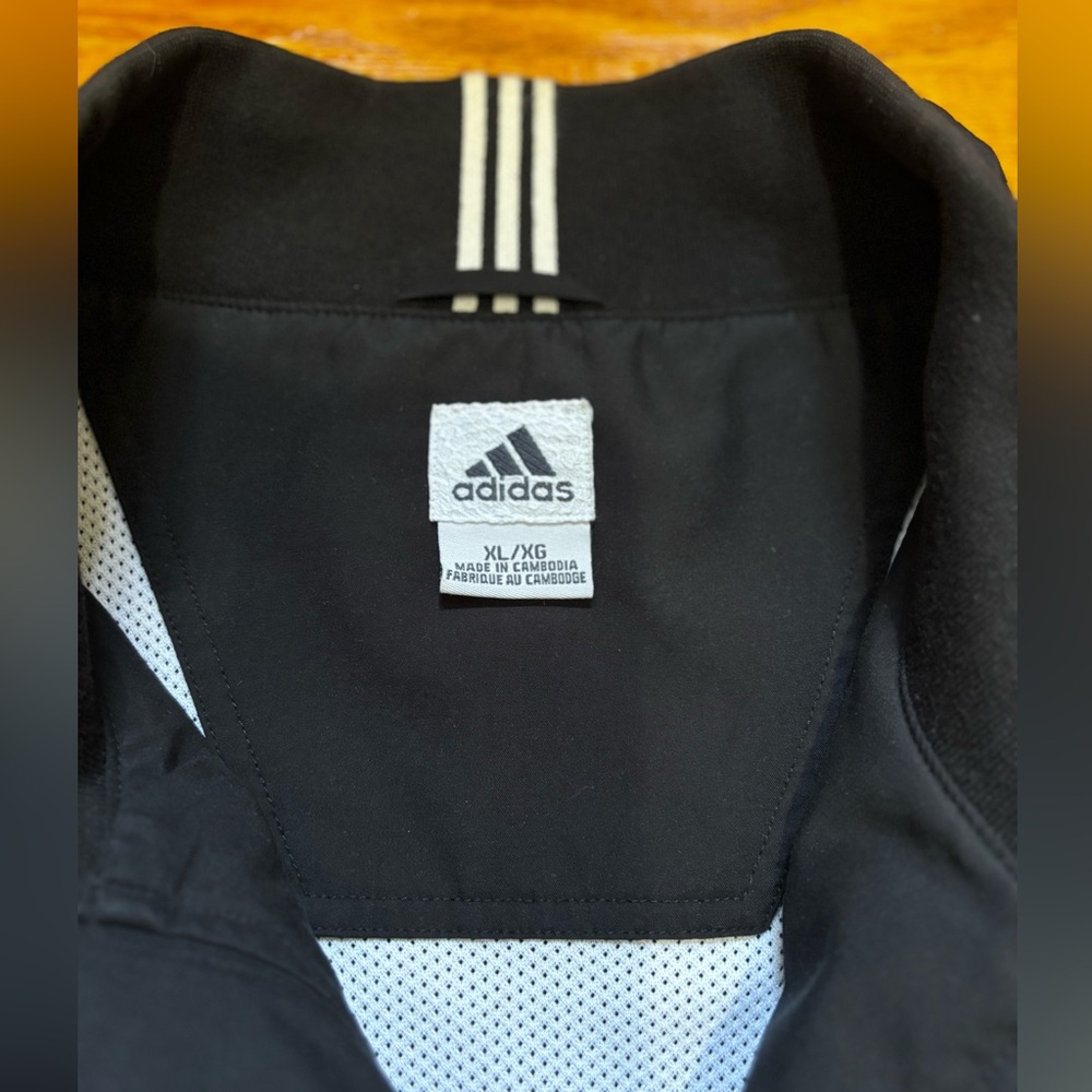 Vintage 2002 Adidas CLIMASHELL Golf Pullover w/Zippered Pockets - Picture 9 of 13